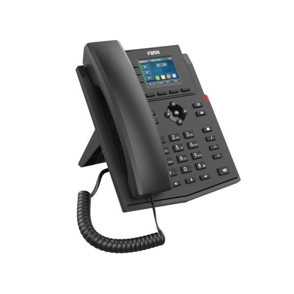 Teléfono IP empresarial para 4 líneas SIP